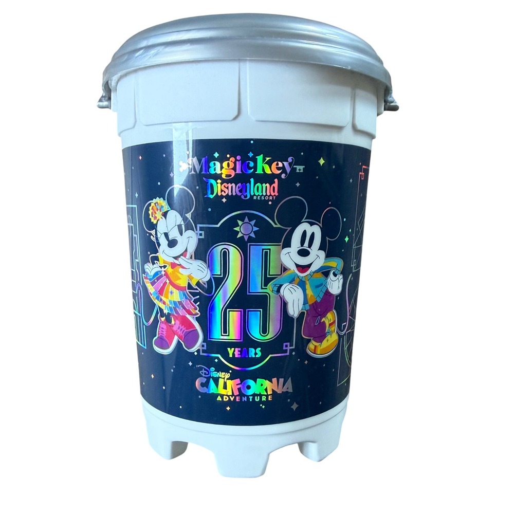 Disney 2026 Magic Key Holder DCA 25th Anniversary Popcorn Bucket‎